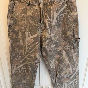 Abercrombie & Fitch Camouflage Work Pants 30x30